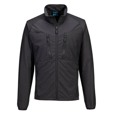 Afbeelding van DX4 Zip Base Layer Top maat L, All Black