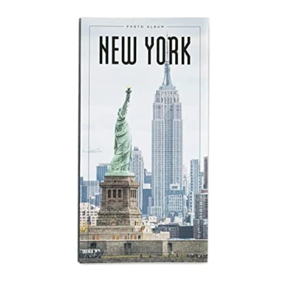 Afbeelding van Grupo Erik fotoalbum 10 x 15 cm New York met 96 hoezen en personaliseerbare omslag voor kinderen,