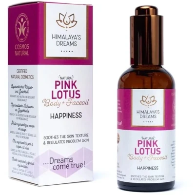 Afbeelding van Himalayas Dreams ayurvedische huid en gezichtsolie lotus happiness 100ml