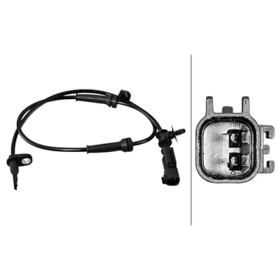 Afbeelding van HELLA 6PU 358 217 191 ABS Sensor Met houder Geluidsensor 2 740