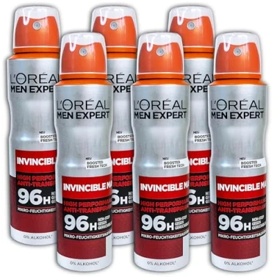 Afbeelding van L&#039;Oreal Men Expert Deospray 150ml Invincible Man