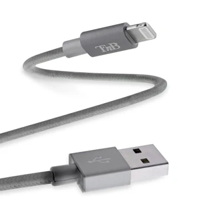 Afbeelding van Lightning kabel gevlochten T&#039;nB