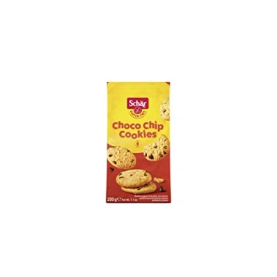 Afbeelding van Schär Choco Chip Cookies Glutenvrij, 200 g zak