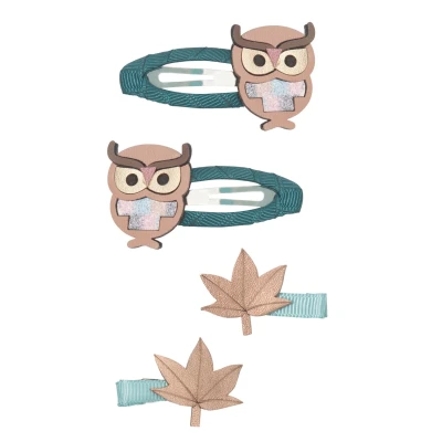 Afbeelding van Mimi &amp; lula haarspeldjes oscar owl 4st