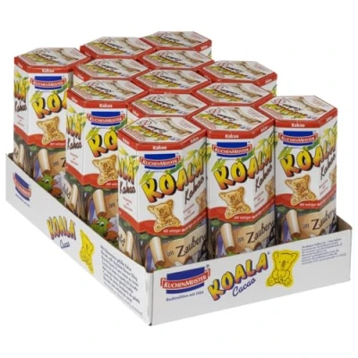 Afbeelding van 13 stuks koala koekjes gevuld met cacaocrème 75 g knapperige heerlijke voor ultiem snackgenot (13 x g)