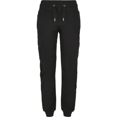 Afbeelding van Urban Classics Ladies Organic HIGH Waist Sweat Pants Trainingsbroek, Dames, Maat: XL, Schwarz