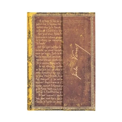 Afbeelding van Paperblanks Embellished Manuscript Verne, Around the World Mini Gelinieerd