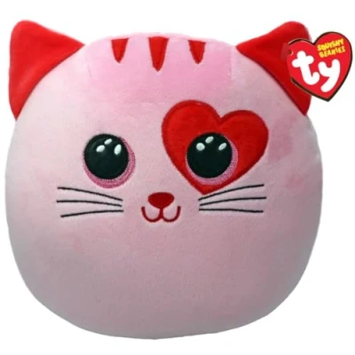 Afbeelding van Ty Squish A Boo Knuffelkussen Kat Flirt 31 Cm