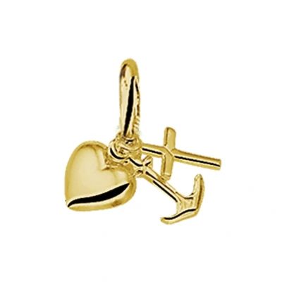 Afbeelding van Sparkle14 Hanger Geloof, Hoop En Liefde Gediamanteerd Goud