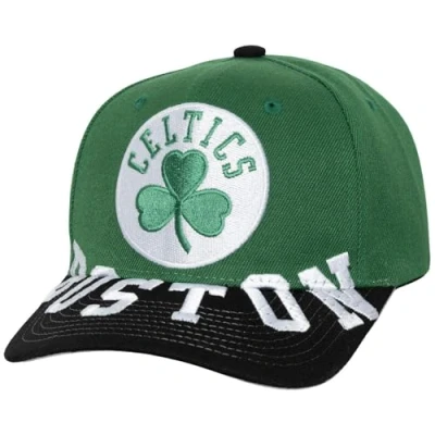 Afbeelding van Mitchell &amp; Ness NBA Underarch Pro Snapback Cap Boston Celtics groen, één maat, Groen een, Eén maat