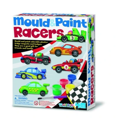 Image de 4M CREA KIT DE MOULAGE: VOITURES COURSE