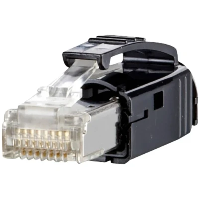 Afbeelding van Metz Connect RJ45 Stekker Zwart Cat.6 Class EA 1401505012 E 1 stuk(s)