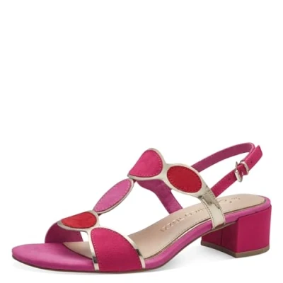 Afbeelding van Marco Tozzi Sandalen, Dames, Maat: 38, Pink Schoenen