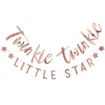 Afbeelding van Ginger Ray Letterslinger Twinkle Little Star