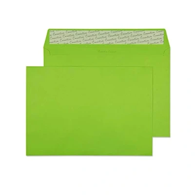 Afbeelding van Blake Creative Colour C4 229 x 324 mm, 120 g/m², plakband, (63407), limoengroen, 10 stuks