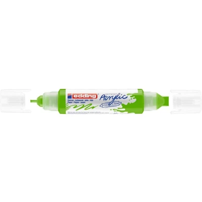 Afbeelding van edding 5400 Acrylic Marker geelgroen 1 ST 2 3/5 10mm / 4 5400927