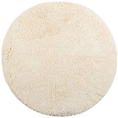 Afbeelding van Brandsseller badmat, diameter 60 cm, rond, beige