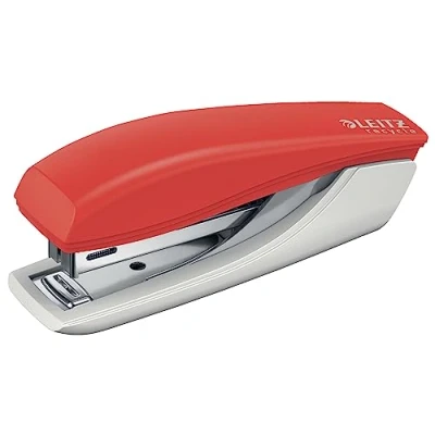 Afbeelding van Nietmachine Leitz Nexxt Recycle mini 10 vel rood