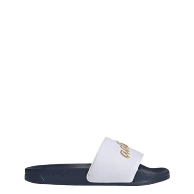 Afbeelding van adidas Performance Claquette Adilette Shower Badslippers, Dames, Maat: 42, White Kunststof