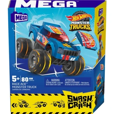 Afbeelding van MEGA Hot Wheels Smash &amp; Crash Race Ace Monster Truck