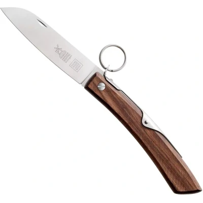 Afbeelding van Robert Herder IBEX Zakmes Inklapbaar Lemmet 120 mm RVS Heft Zwart Walnotenhout