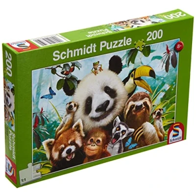 Afbeelding van Schmidt Puzzel Dieren Plezieren, 200 stukjes