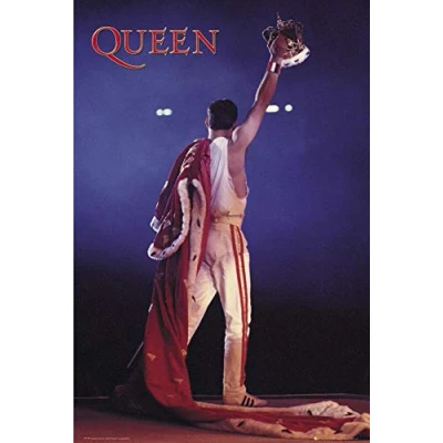 Afbeelding van Poster Queen Crown 91.5 X 61 Cm Multicolor