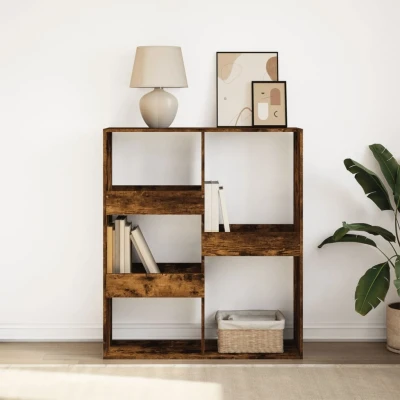 Afbeelding van vidaXL Boekenkast / kamerscherm 100x33x115 cm gerookt eikenkleur