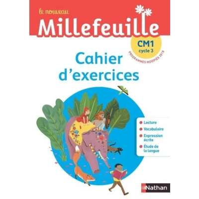 Image de Le nouveau Mille feuilles CM1 Cahier d&#039;exercices