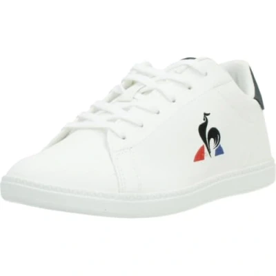 Afbeelding van le coq sportif Courtset Sneakers laag voor kinderen, Maat: 37, Optical white dress blue Kunststof