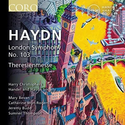 Afbeelding van Handel And Haydn Society, Harry Christophers Symphony No. 103 &amp; Theresienmesse (CD)