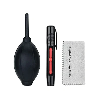 Afbeelding van PROfezzion 3 in 1 professionele reinigingsset voor digitale spiegelreflexcamera&#039;s (inclusief x lensreinigingspen / luchtblazer micro vezelreiniging)