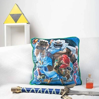 Afbeelding van The Legend of Zelda 4 Champions Premium Embroidery Cushion