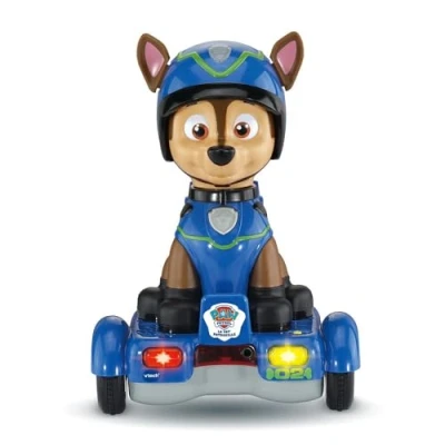 Afbeelding van VTech Paw Patrol, Chase Mission Hoverboard, interactieve hond, geanimeerd figuur 26 cm, elektronisch speelgoed, geluiden en verlichting, cadeau voor kinderen van 2 jaar tot 6