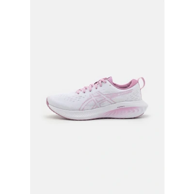 Afbeelding van Asics Gelexcite 10 Hardloopschoenen voor op de weg, Dames, Maat: 44.5, White/light ube Textiel/ synthetisch