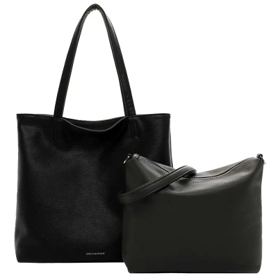 Afbeelding van EMILY &amp; NOAH Shopper E&amp;N Eva ( 65170 ) Dames handtassen darkgrey 840