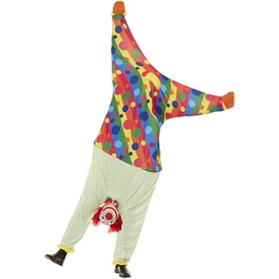 Afbeelding van Smiffys Kostuum Upside Down Clown Regenboog