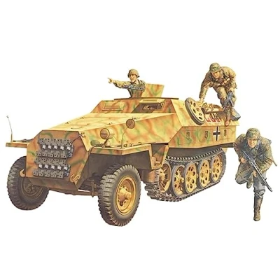 Afbeelding van 1:35 Tamiya 35195 Mtl. SPW Sd.Kfz.251/1 Ausf.D Personenwagen Plastic Modelbouwpakket