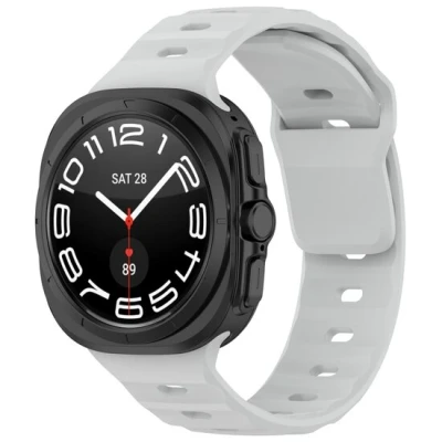 Afbeelding van Solid Sportband Grijs Samsung Galaxy Watch Ultra 47mm
