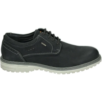 Afbeelding van Josef Seibel Erroll Sportieve veterschoenen, Heren, Maat: 46, Indigo kombi Leer