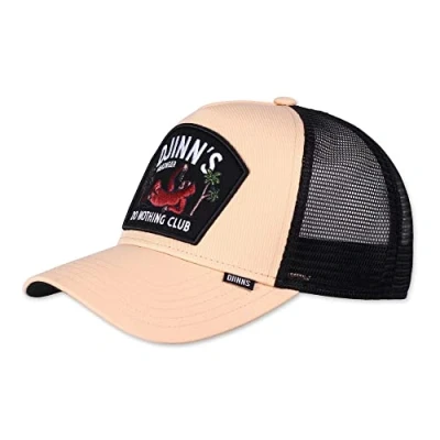 Afbeelding van DNC Djinns Cap Verstelbare Trucker HFT Snapback Do Nothing Club Baseball Stuk, Kleur: vlees.