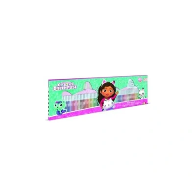 Afbeelding van Kleurdoos MULTIPRINT 18117 60 markers 4 stempels Gabby en het Magische Huis