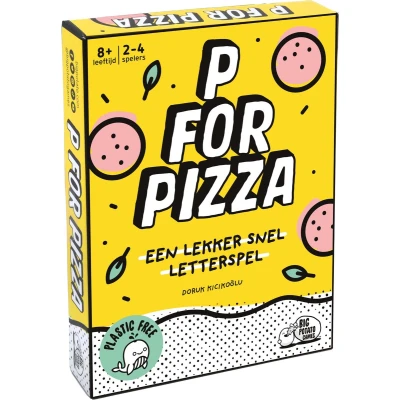 Afbeelding van P for Pizza Nederlandstalig Kaartspel Partyspel