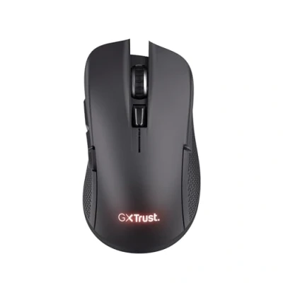 Afbeelding van Trust GXT931 YBAR Draadloze Gaming Muis Multi Connect Bluetooth &amp; USB Oplaadbaar 7200 dpi RGB Zwart