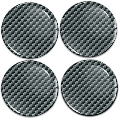 Afbeelding van Biomar Labs 4 stuks 3D Carbon Design siliconen wielnaafdoppen A 10668