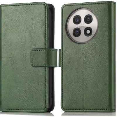 Afbeelding van imoshion Hoesje Geschikt voor OnePlus 13R Luxe Bookcase Groen