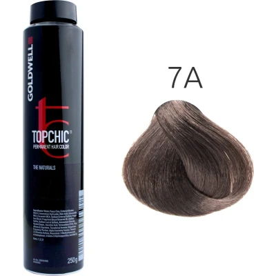 Afbeelding van Goldwell Topchic Hair Color bus 250 ml 7A As Middelblond