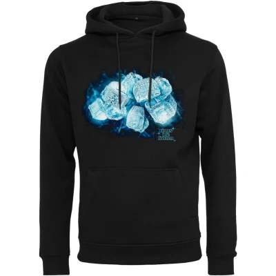 Afbeelding van Mister Tee ICE Rings Hoodie, Heren, Maat: XL, Black