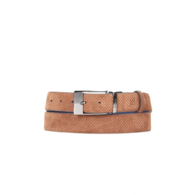 Afbeelding van Kazar Riem, Heren, Maat: 105, Dark blue / brown