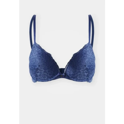 Afbeelding van Hunkemöller Marine Pushup BH, Dames, Maat: 70A, Blue